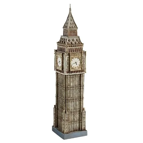 London's Big Ben English Landmark Clock Tower Statue