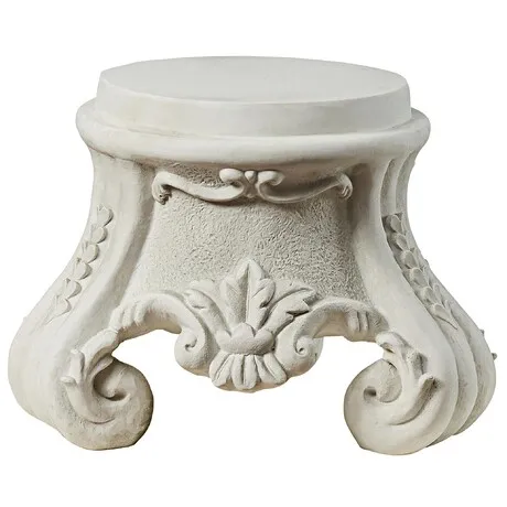 Rococo Sculptural Plinth Display Pedestal