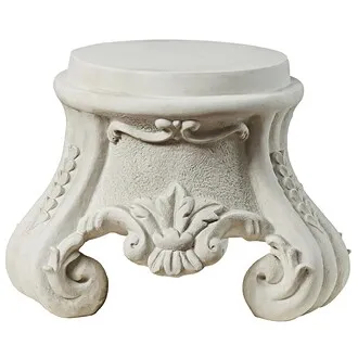 Rococo Sculptural Plinth Display Pedestal