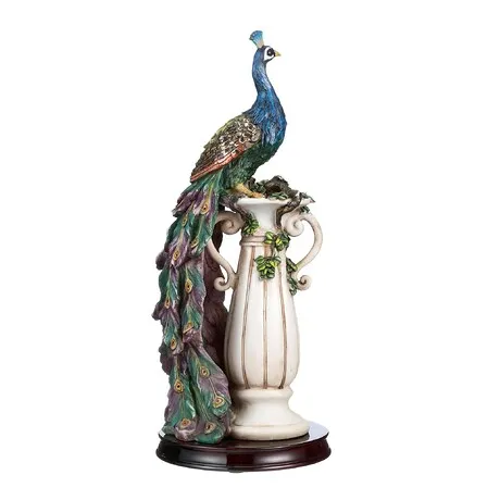 The Peacock's Sanctuary Statue