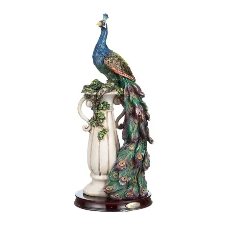 The Peacock's Sanctuary Statue