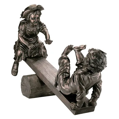 Lighter Than Air Children Garden Statue
