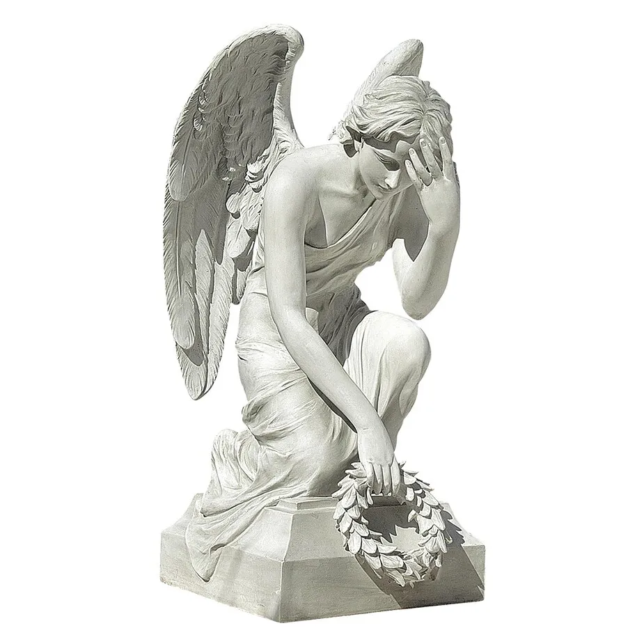 Divine Memories Angel Monument Garden Statue