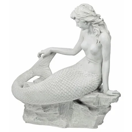 Daydreaming Mermaid of Langeline Cove Statue