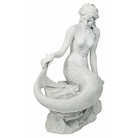 Daydreaming Mermaid of Langeline Cove Statue