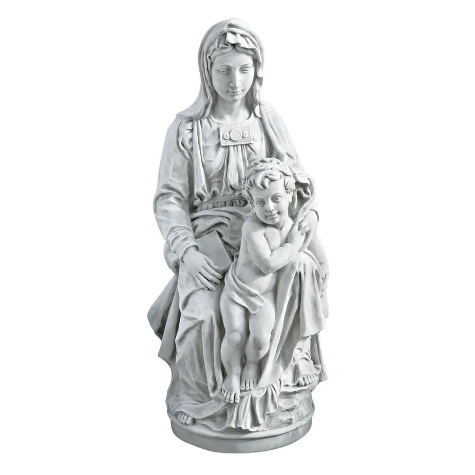Madonna of Bruges Garden Statue