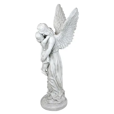 Heaven's Guardian Angel Garden Statue