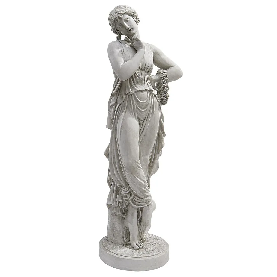 Dancer with Finger on Chin Statue