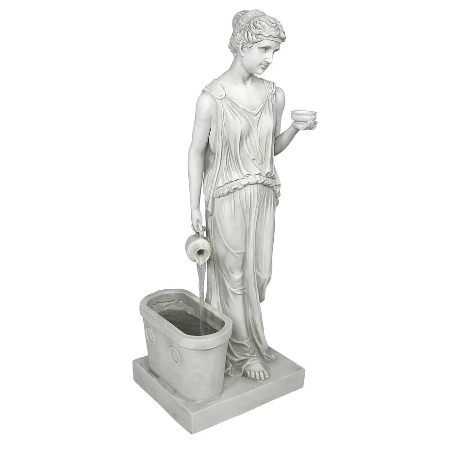 Hebe Goddess of Youth Garden Fountain