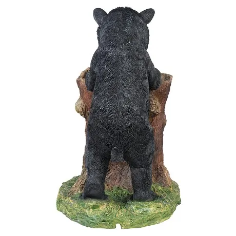 Guzzling Gulp Black Bear Garden Fountain