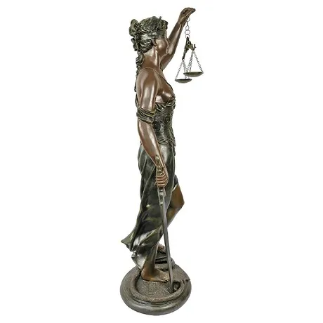 Themis, Goddess of Blind Justice Law Statue: Grande