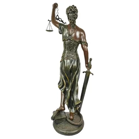 Themis, Goddess of Blind Justice Law Statue: Grande