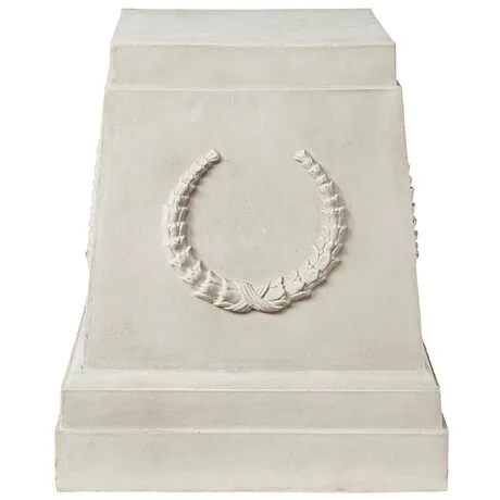 Grande Laurel Sculptural Plinth Base