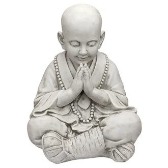 Praying Baby Buddha Asian Garden Statue