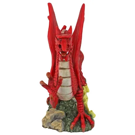 The Red Welsh Dragon Statue Collection: Desktop