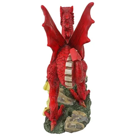 The Red Welsh Dragon Statue Collection: Desktop