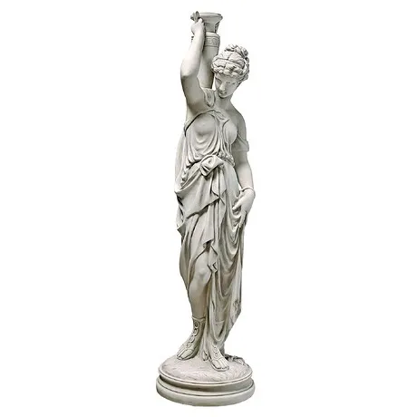 Dione, the Divine Water Goddess Garden Statue: Grande