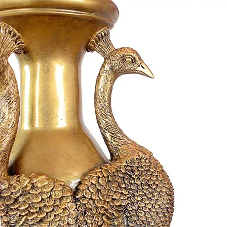 Peacock Panorama Sculptural Floor Lamp