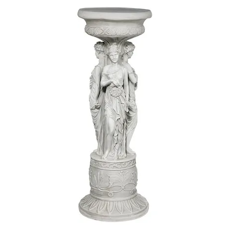 Chatsworth Manor Neoclassical Sculptural Pedestal