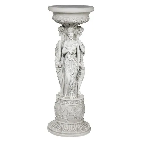 Chatsworth Manor Neoclassical Sculptural Pedestal