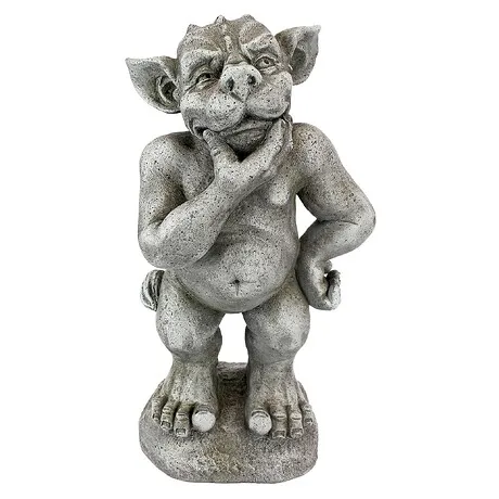 Plato the Ponderer Gothic Gargoyle Imp Statue