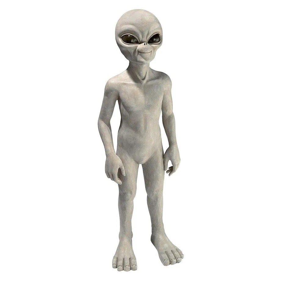 The Out-of-this-World Alien Extra Terrestrial Statue: Large