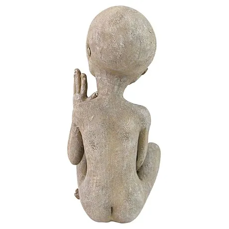 Greetings Earthlings UFO Alien Statue: Each