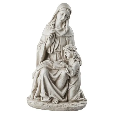 Saint Anne with the Young Mary, Mother of Jesus Statue