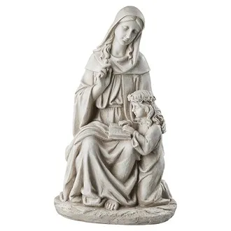 Saint Anne with the Young Mary, Mother of Jesus Statue
