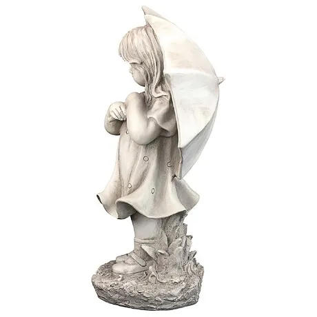Sun Shower Susanna Umbrella Girl Statue