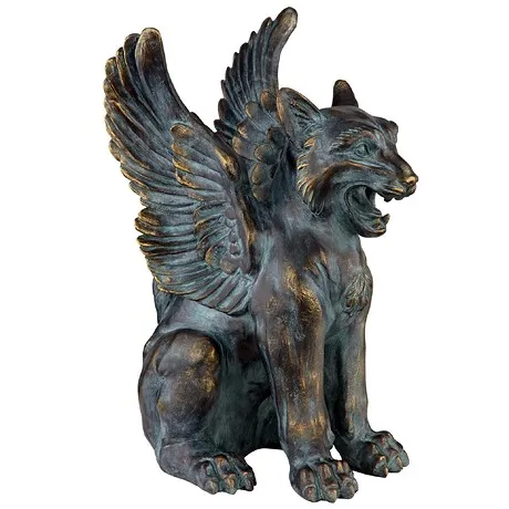 Caesar's Griffin Winged Lion Statue
