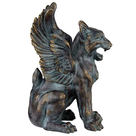 Caesar's Griffin Winged Lion Statue