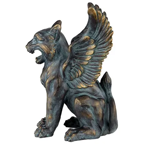 Caesar's Griffin Winged Lion Statue
