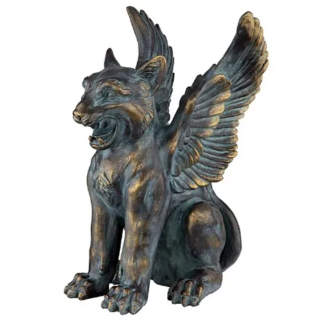Caesar's Griffin Winged Lion Statue