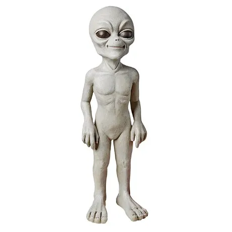 The Out-of-this-World Alien Extra Terrestrial Statue: Small