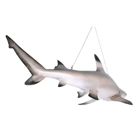 Blacktip Shark Ceiling Mount Trophy Statue