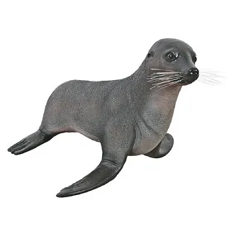 Baby Fur Seal Garden Statue