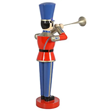 Trumpeting Soldier Statue: Medium