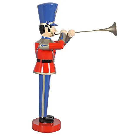 Trumpeting Soldier Statue: Medium