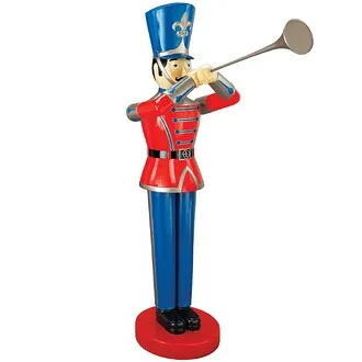 Trumpeting Soldier Statue: Medium