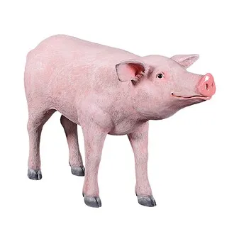 Porkchop the Pig, Lifesize Hog Statue