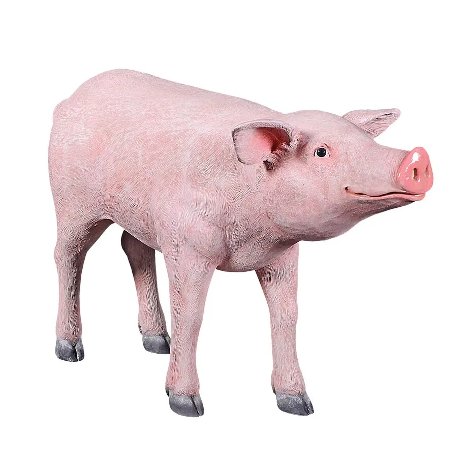 Porkchop the Pig, Lifesize Hog Statue