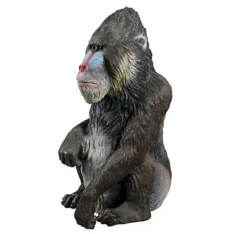 Mandrill the World's Largest African Monkey Statue