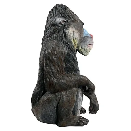 Mandrill the World's Largest African Monkey Statue