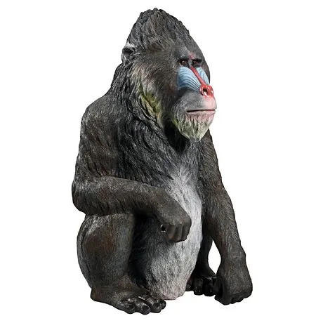 Mandrill the World's Largest African Monkey Statue