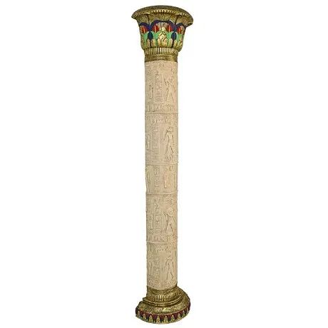 The Giant Columns of Luxor Wall Sculpture: Each