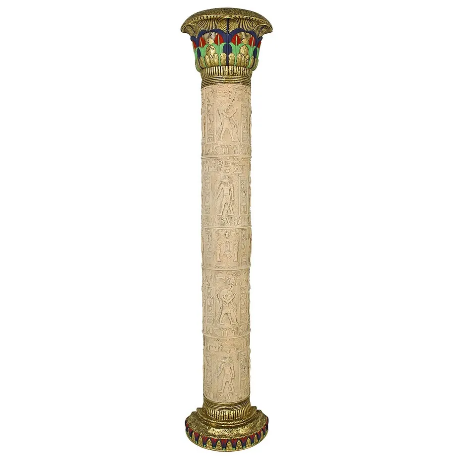 The Giant Columns of Luxor Wall Sculpture: Each