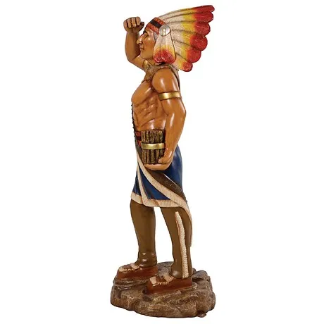 Cigar Store Indian Tobacconist Statue: Large