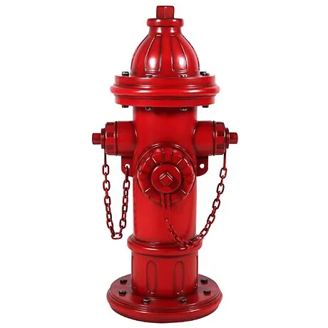 Dog's Second Best Friend Fire Hydrant Statue: Grande
