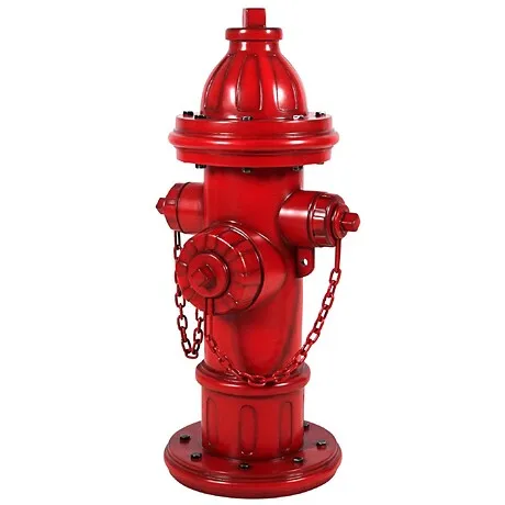 Dog's Second Best Friend Fire Hydrant Statue: Grande